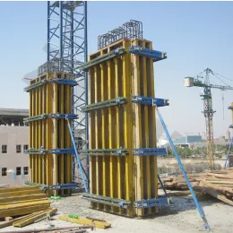 Wood I-Beam Column and Beam Formwork