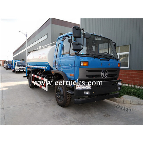 Dongfeng camiones cisterna de agua de 10000 litros