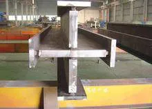 Q345b Structural Steel Members , ╀ Column Steel Framing Members