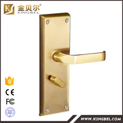 Stainless Steel hotel Key card door lock with lock systems