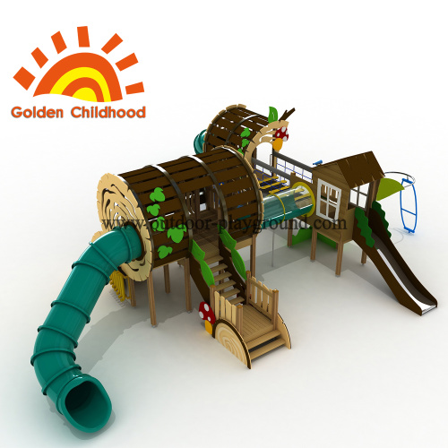 Large Log Outdoor Playground Equipment