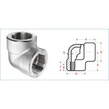 ASTM A350 LF3 Screwed Elbow 45Deg