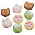 Harz Nette Tiere Cartoon Flatback Cabochon Kaninchen Bär Frosch Scrapbooking Handwerk DIY Haarschleifen Center Telefon Dekoration