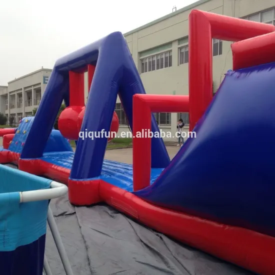 Cheap customized inflatable obstacle bouncer slide for sale