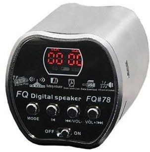 Portable Usb / Card Mini Digital Fm Radio Speaker With Nixie Tube Display And Fm Radio