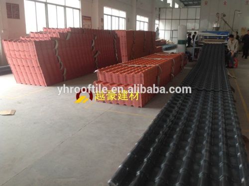 plastic material synthetic resin tile