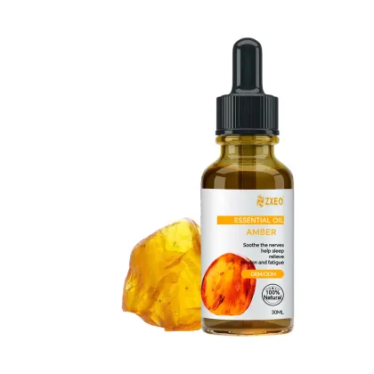 Pure Natural Amber Oil Amber Oil Essential for Aromatherapy