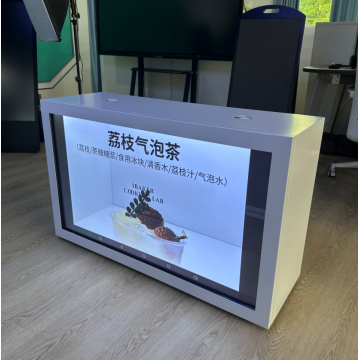 Müze Eserleri Sergisi için Holografik Şeffaf Vitrin