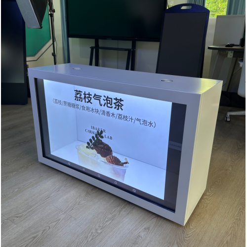 חלון ראווה שקוף הולוגרפי לתצוגת חפצי מוזיאון