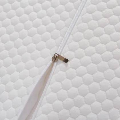 Stock latex pillow for neck pain cover removable