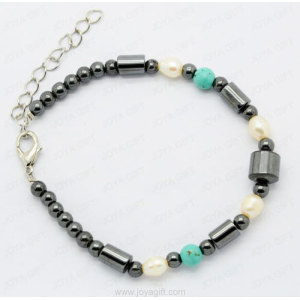 gemstone hematite bracelet