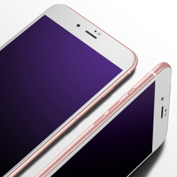 Anti Blue Light White Tempered Glass for iPhone7