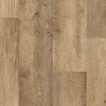 Stone and wood plastic composite flooring