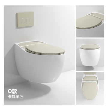 high quality luxury bathroom ceramic wall hung toilet