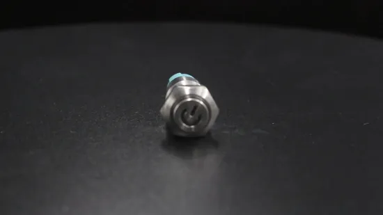 Power Push Button Switch 12mm Raised Head 1NO