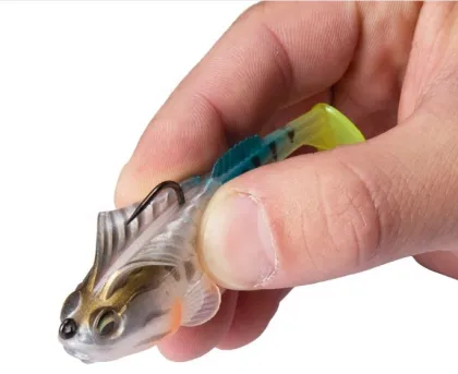 Japan Artificial Soft Mega Bass Swim Bait Jig Heads Lure