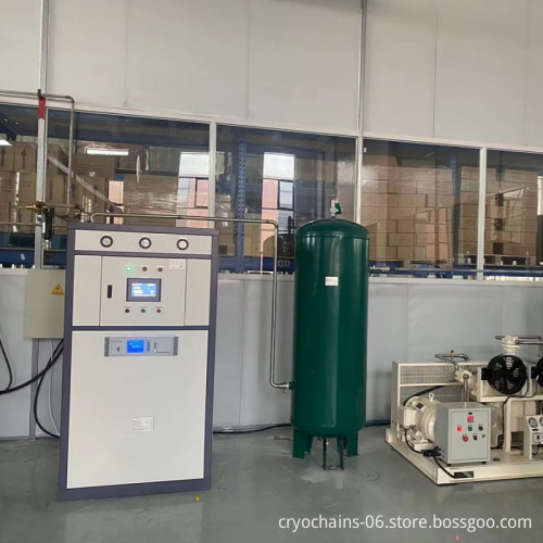 High-Purity Ammonia Generation: WOBO's 99.9999999% Safe, Compact Ammonia Purifying Machine with Touchscreen Technology