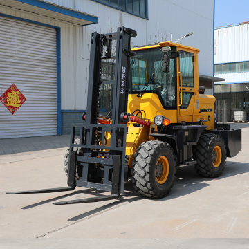Manufacturer Factory 4WD Off Road Forklift - All Rough Terrain Forklift 4x4