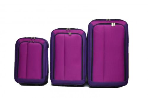 Eva bagagem de viagem com cor contrastante