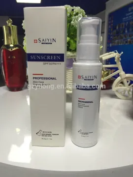 Face coloured waterproof sunscreen