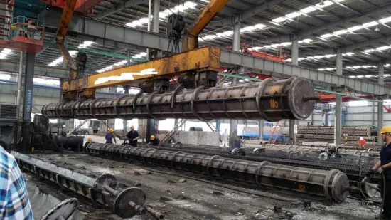 300dia spun pile mould Cambodia