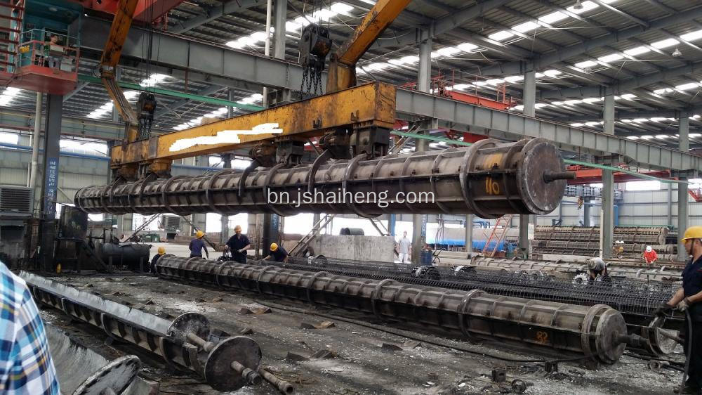 প্রাক চাপযুক্ত কংক্রিটের খুঁটি