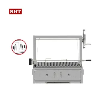 Outdoor Kitchen Foldable BBQ Grill Indoor Charcoal Grill