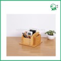 2015 novo modelo! Caixa de armazenamento de bambu do Desktop extravagante pequeno para o controlo a distância da tevê, pena, telefone