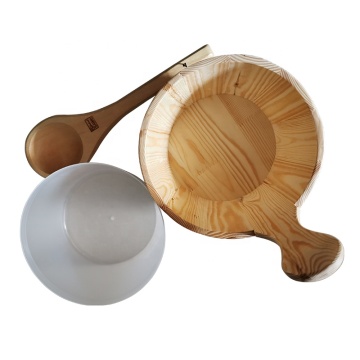Set di accessori in legno sauna di marchio Svadon