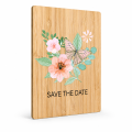 Cvjetajuće obećanje bambusa Save the Date Card