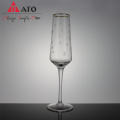 Household Red Wine Glass Gold Rim Wine Goblet