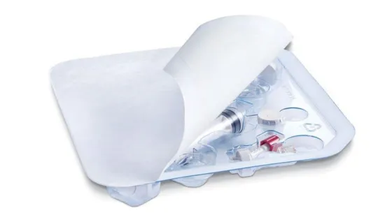 Heat Seal Composite Plastic Syringe Packaging Tray