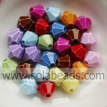 Commercio all&#39;ingrosso in linea 8MM Colori Bi-Cone Shamballa Beads