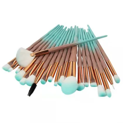 Bling Color Shine Makeup Brushes Cosmetics Brush Set