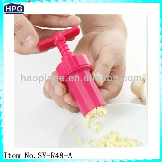Plastic Garlic Press Crusher Presser Screw Squeeze