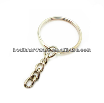Fashion High Quality Metal Split Ring Key Ring Chain