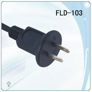 PSE power cords/PSE extension cords/PSE power plugs FLD-103 with PSE approval