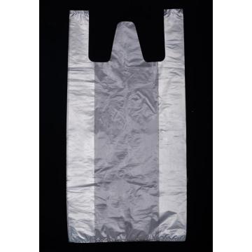 Clear Plastic Shopping Vest Bag