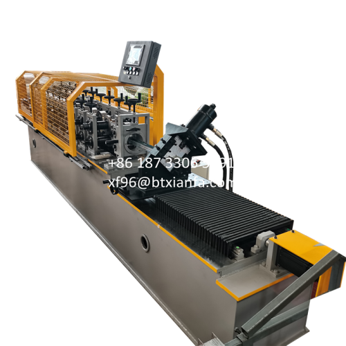 track profile steel roll forming machine servo tracking