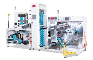 Butt-Joint Label Unwinder and Auto Rewinding