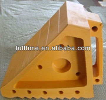 (200mmx100mmx150mm)Yellow/Rubber wheel chock