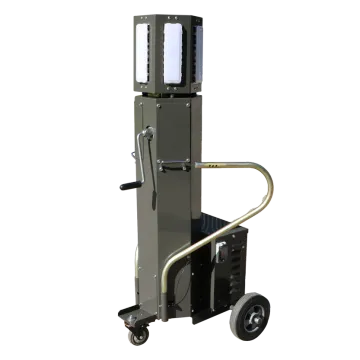 5 m led mobile lighting towers