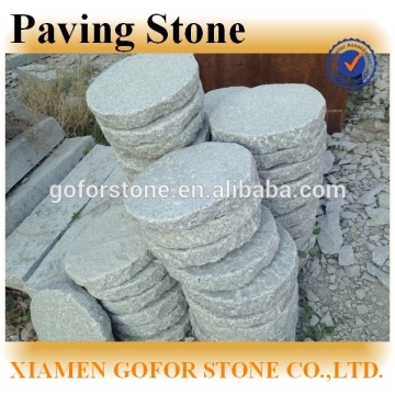 Round paving stone