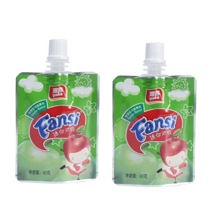 Liquid Plastic Bag Juice Packaging And Printing