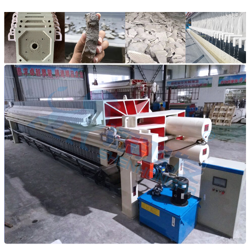 Sludge Dewatering Automatic Membrane Filter Press Machine