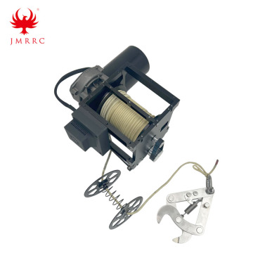 Drone Winch with 30m Rope and Hook for Delivery Electric Cargo Winch