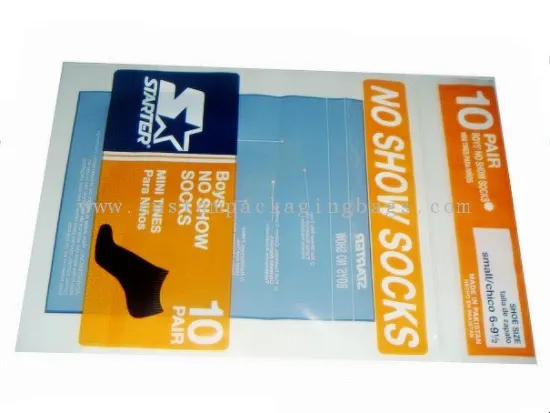 Gravure Printing Custom Packaging Ldpe Scoks Bags