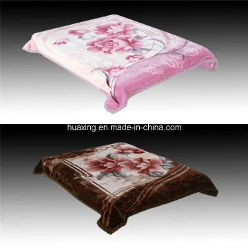 100%Polyester Korean Blanket/Fleece Blanket/Raschel Blanket