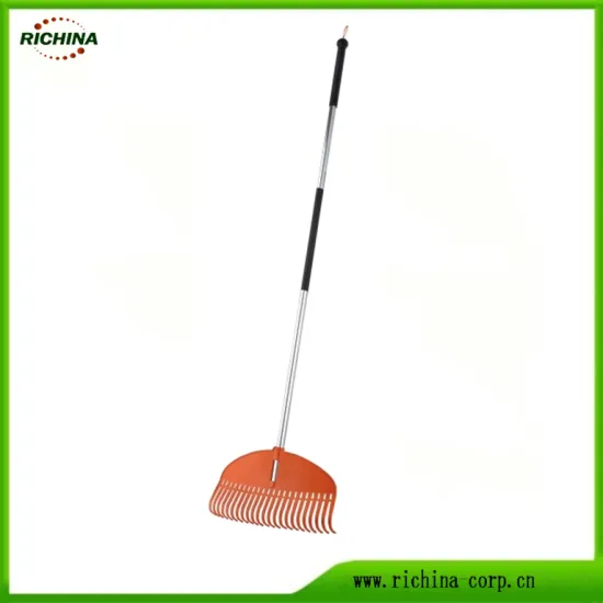 Comb Plastic Garden Rakes with Steel Handle