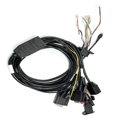 Wielointerfejsowa wiązka diagnostyczna OBDII do RJ45/USB/DB9P 1500mm